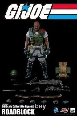 Threezero 16 G. I. Joe Roadblock 1/6 scale action figure collectable