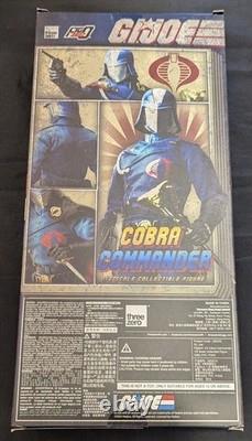 Threezero G. I. Joe FIG ZERO 1/6 Cobra Commander Action Figure Japan New
