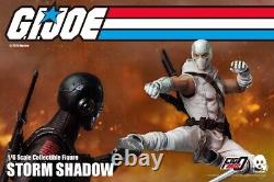 Threezero G. I. Joe FigZero Action Figure Storm Shadow 30CM 12 16 Scale NEW