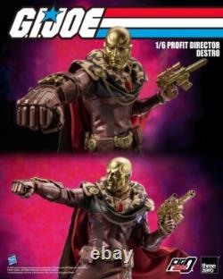 Threezero G. I. Joe FigZero Profit Director Destro Exclusive Threezero G. I. Joe FigZero Profit Director Destro Exclusive