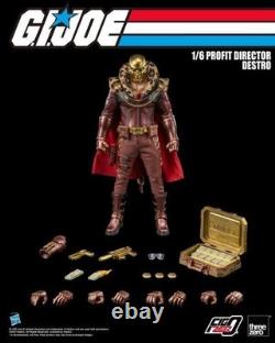 Threezero G. I. Joe FigZero Profit Director Destro Exclusive 1/6 Figure NEW
