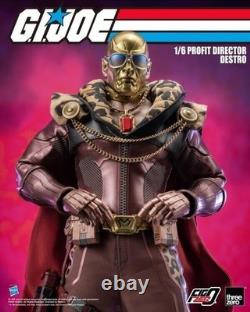 Threezero G. I. Joe FigZero Profit Director Destro Exclusive 1/6 Figure NEW