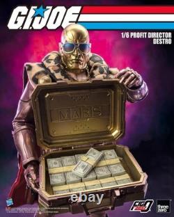 Threezero G. I. Joe FigZero Profit Director Destro Exclusive 1/6 Figure NEW