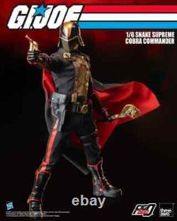 Threezero G. I. Joe FigZero Snake Supreme Cobra Commander Exclusive