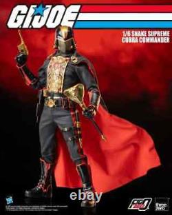 Threezero G. I. Joe FigZero Snake Supreme Cobra Commander Exclusive