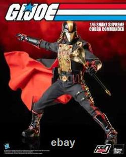 Threezero G. I. Joe FigZero Snake Supreme Cobra Commander Exclusive