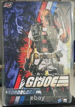 Threezero G. I. Joe Roadblock 1/6 Scale Figure UNOPENED & MINT
