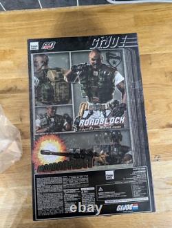 Threezero G. I. Joe Roadblock 1/6 Scale Figure UNOPENED & MINT