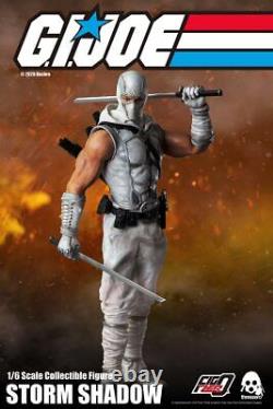 Threezero G. I. Joe Storm Shadow 16 Scale Official Action Figure Cobra Ninja