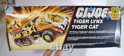 Tiger Cat + Driver + Box Gi Joe Hasbro Vehicle Tiger Force Action Vehicle