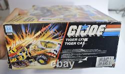 Tiger Cat + Driver + Box Gi Joe Hasbro Vehicle Tiger Force Action Vehicle