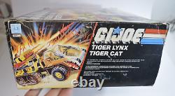 Tiger Cat + Driver + Box Gi Joe Hasbro Vehicle Tiger Force Action Vehicle