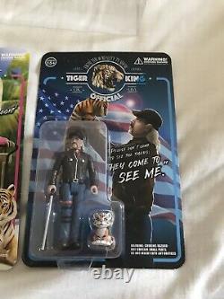 Tiger King Action Figure Set NYCC Exclusive RARE Joe Exotic