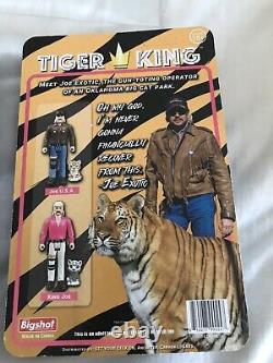 Tiger King Action Figure Set NYCC Exclusive RARE Joe Exotic