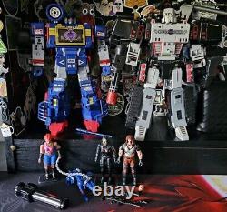 Transformers G. I. Joe Megatron Hiss Tank, Soundwave Dreadnok (Upgraded, Toyhax)