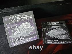 Transformers G. I. Joe Megatron Hiss Tank, Soundwave Dreadnok (Upgraded, Toyhax)