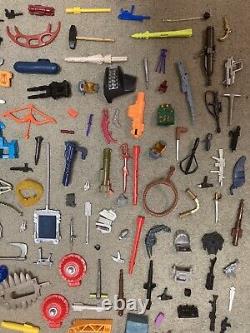 Transformers G1 GI Joe MOTU Star Wars Turtles Ghostbusters Zoids Lot Spare Parts