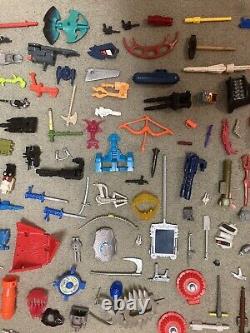 Transformers G1 GI Joe MOTU Star Wars Turtles Ghostbusters Zoids Lot Spare Parts