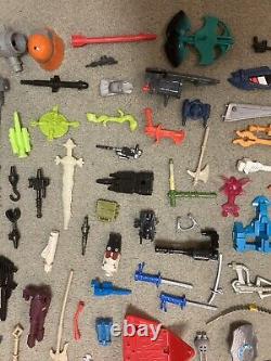 Transformers G1 GI Joe MOTU Star Wars Turtles Ghostbusters Zoids Lot Spare Parts