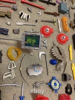 Transformers G1 GI Joe MOTU Star Wars Turtles Ghostbusters Zoids Lot Spare Parts