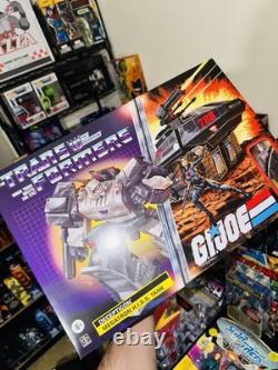 Transformers X G. I Joe Collaborative Megatron H. I. S. S. Tank & Baroness Figure Transformers X G. I Joe Collaborative Megatron H. I. S. S. Tank & Baroness Figure