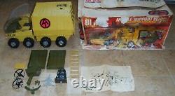 VINTAGE 1972 HASBRO G. I. JOE ADVENTURE TEAM MOBILE SUPPORT VEHICLE CLEAN WithBOX