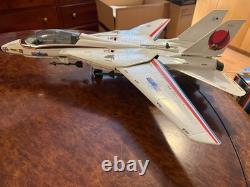 VINTAGE 1984 G. I. JOE ACTION FORCE SKYSTRIKER XP-14F COMBAT JET With PILOT