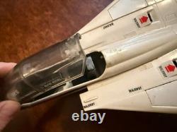 VINTAGE 1984 G. I. JOE ACTION FORCE SKYSTRIKER XP-14F COMBAT JET With PILOT