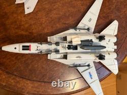VINTAGE 1984 G. I. JOE ACTION FORCE SKYSTRIKER XP-14F COMBAT JET With PILOT