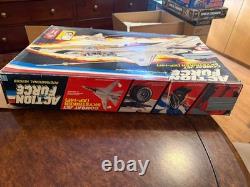 VINTAGE 1984 G. I. JOE ACTION FORCE SKYSTRIKER XP-14F COMBAT JET With PILOT