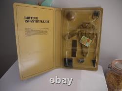 VINTAGE ACTION MAN BRITISH INFANTRY MAJOR mint sealed gi joe geyperman boxed