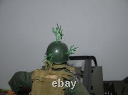 VINTAGE ACTION MAN team gi joe geyperma TRANSPORT COMMAND JEEP and action man