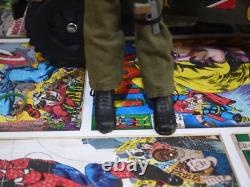 VINTAGE ACTION MAN team gi joe geyperma TRANSPORT COMMAND JEEP and action man