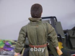 VINTAGE ACTION MAN team gi joe geyperma TRANSPORT COMMAND JEEP and action man