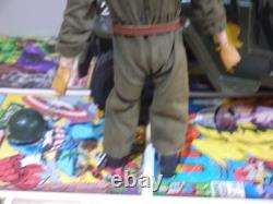 VINTAGE ACTION MAN team gi joe geyperma TRANSPORT COMMAND JEEP and action man