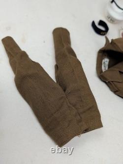 VINTAGE G. I. JOE FIGURE ACTION MAN MILITARY POLICE MP UNIFORM 1960s PAINTED HEAD