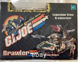 VINTAGE GI JOE ACTION FORCE BRAWLER Jeep With Heavy Duty New Boxed