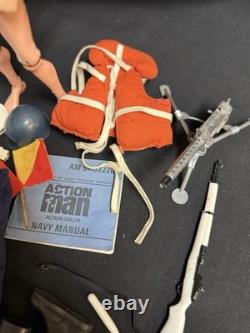 VINTAGE GI JOE / ACTION MAN ACTION SAILOR 1960's With Accessories