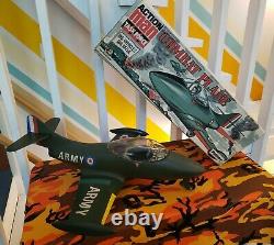 VINTAGE PALITOY ACTION MAN COMBAT PLANE gi joe panther Jet