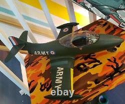 VINTAGE PALITOY ACTION MAN COMBAT PLANE gi joe panther Jet