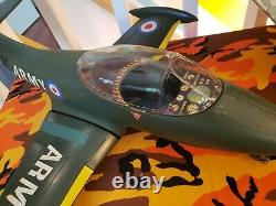 VINTAGE PALITOY ACTION MAN COMBAT PLANE gi joe panther Jet