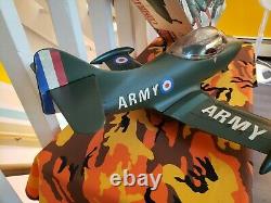 VINTAGE PALITOY ACTION MAN COMBAT PLANE gi joe panther Jet