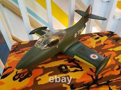 VINTAGE PALITOY ACTION MAN COMBAT PLANE gi joe panther Jet