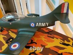 VINTAGE PALITOY ACTION MAN COMBAT PLANE gi joe panther Jet