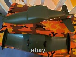 VINTAGE PALITOY ACTION MAN COMBAT PLANE gi joe panther Jet