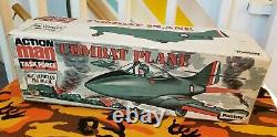 VINTAGE PALITOY ACTION MAN COMBAT PLANE gi joe panther Jet