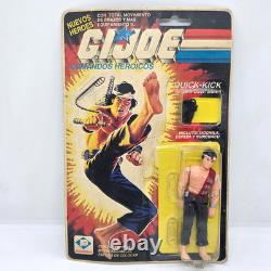 VTG GI JOE ACTION FIGURE Quick Kick PLASTIRAMA ARGENTINA 1980'S