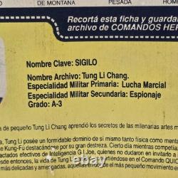 VTG GI JOE ACTION FIGURE Quick Kick PLASTIRAMA ARGENTINA 1980'S