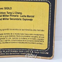 VTG GI JOE ACTION FIGURE Quick Kick PLASTIRAMA ARGENTINA 1980'S