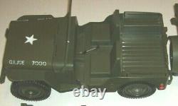 Vintage 100% Original GI JOE 7000 JEEP 5 STAR SEARCHLIGHT. NICE